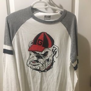 Georgia Bulldog Long Sleeve tee shirt